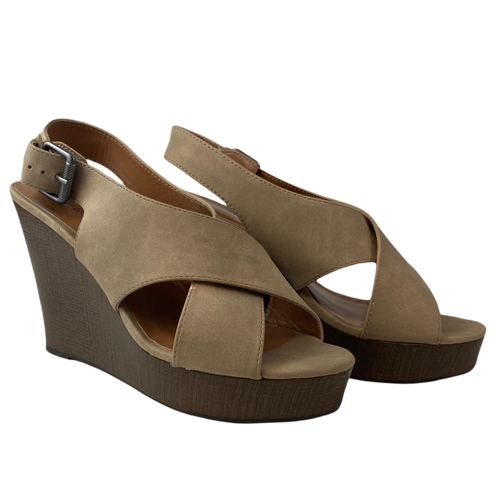 INDIGO RD Kaili Leather Wedge Sandal